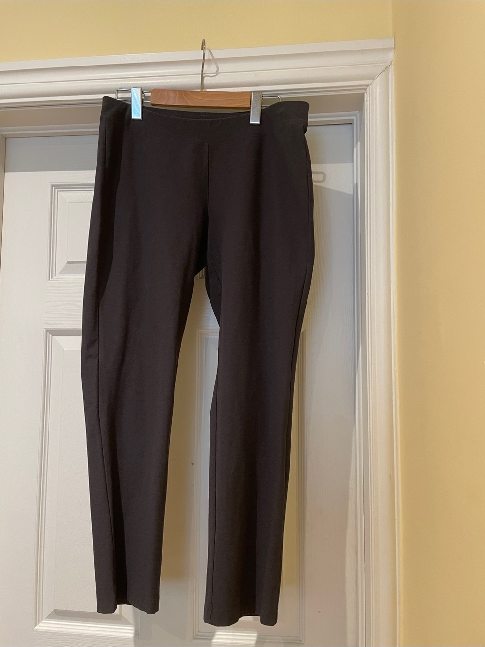 Eileen Fisher Sleek Travel Urban Versatile Graphite  Leggings